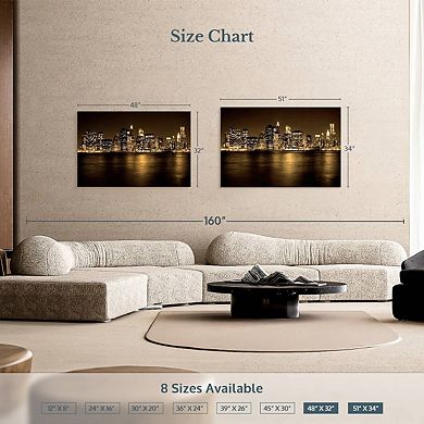 Manhattan NYC Skyline Wall Art