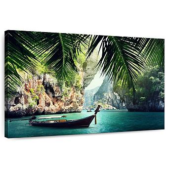 Thailand Long Boat Wall Art