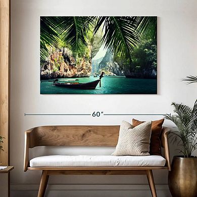 Thailand Long Boat Wall Art