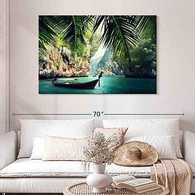 Thailand Long Boat Wall Art