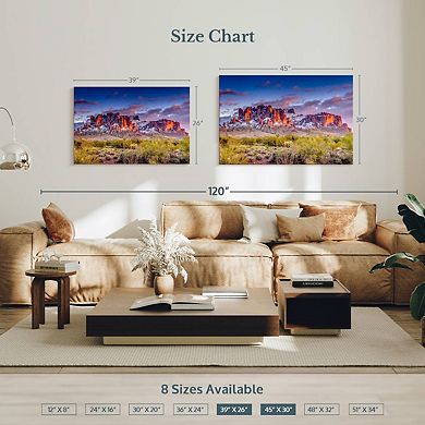 Arizona Superstition Mountains Wall Art