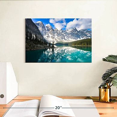 Mountain Reflection Wall Art