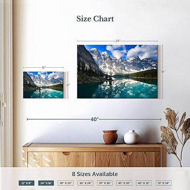 Mountain Reflection Wall Art