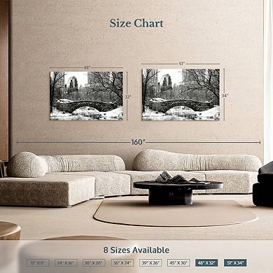 Central Park BW Wall Art