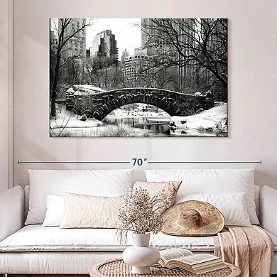 Central Park BW Wall Art