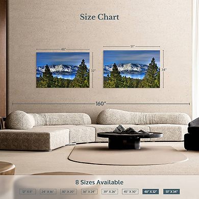 Lake Tahoe Sierra Mountains Wall Art