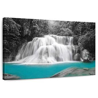 Pop Rainforest Waterfall Wall Art