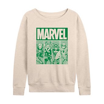 Women's Marvel St. Patrick's French Terry Long Sleeve Tee