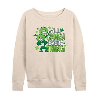 Women's Dr. Seuss Thing 1 & Thing 2 St. Patrick's French Terry Long Sleeve Tee