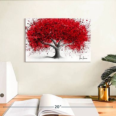 Strawberry Farm Tree Wall Art