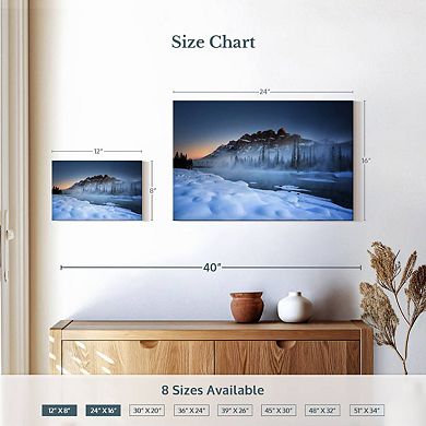 Banff Snowfield Wall Art