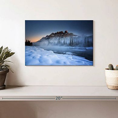 Banff Snowfield Wall Art