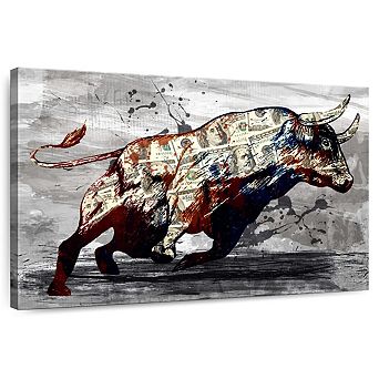 Dollar Bull Power Wall Art