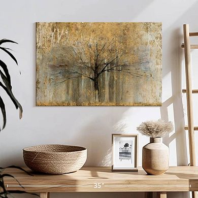 Open Arms Gold Wall Art