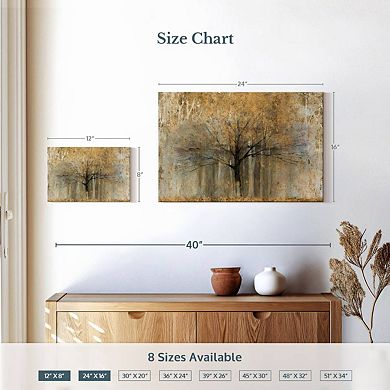 Open Arms Gold Wall Art