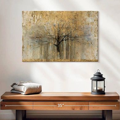 Open Arms Gold Wall Art