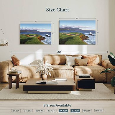 Pebble Beach 7th Hole Wall Art