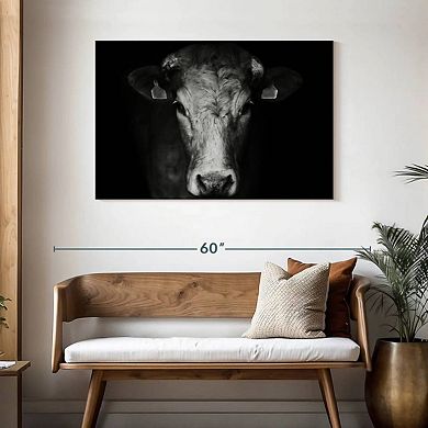 Pondering Cow Wall Art