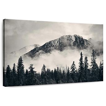 Banff Park Mountain Scene Wall Art