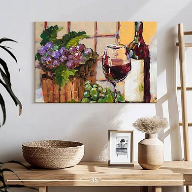 Classic Wine Still Life Wall Art