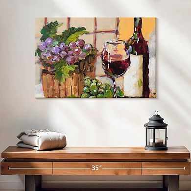 Classic Wine Still Life Wall Art