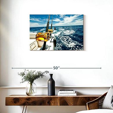 Ocean Fishing Reels Wall Art