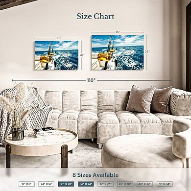 Ocean Fishing Reels Wall Art