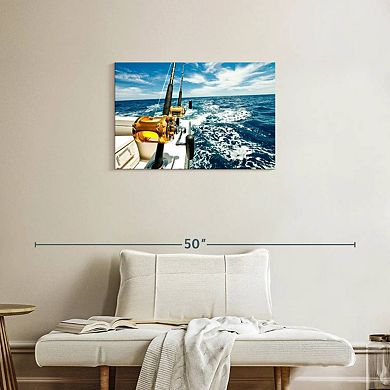 Ocean Fishing Reels Wall Art