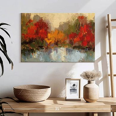 Fall Riverside I Wall Art