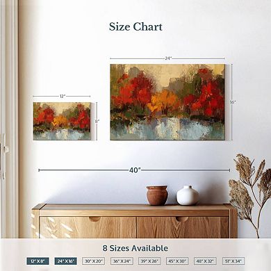 Fall Riverside I Wall Art