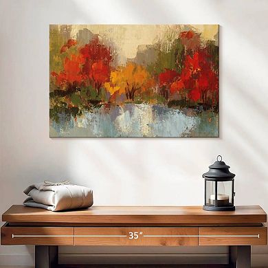 Fall Riverside I Wall Art