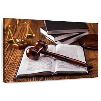 Legal Code Of Justice Wall Art