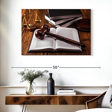 Legal Code Of Justice Wall Art