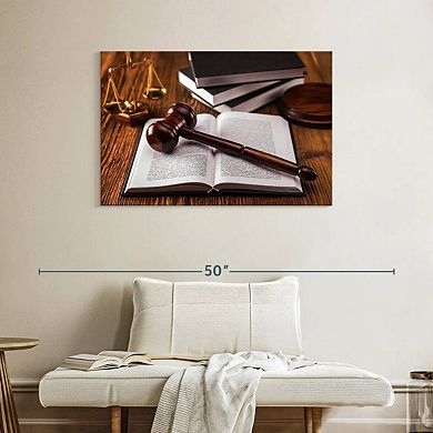 Legal Code Of Justice Wall Art