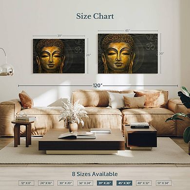 Gautama Buddha Om Wall Art