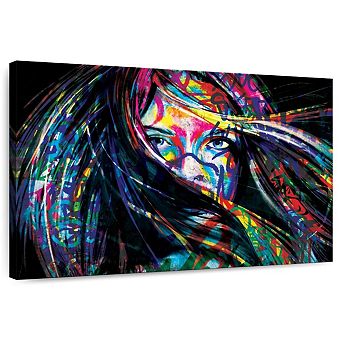 Female Edgy Female Portrait Wall Art