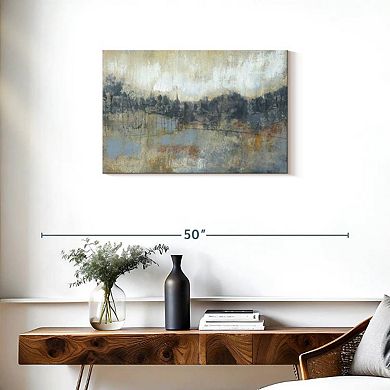 Cool Grey Horizon I Wall Art