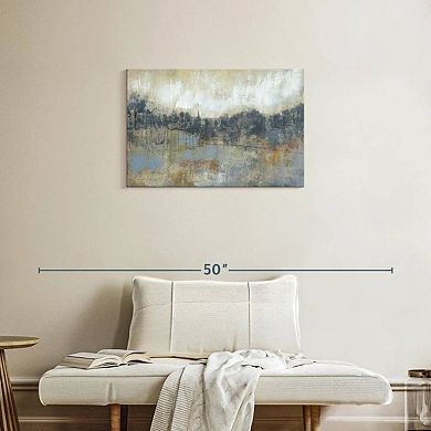 Cool Grey Horizon I Wall Art