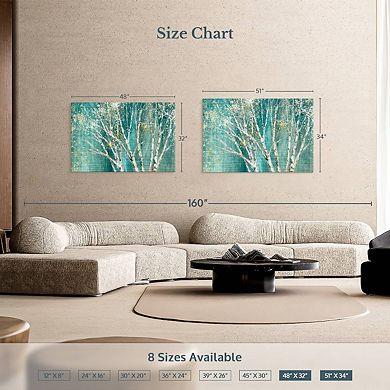 Blue Birch I Wall Art