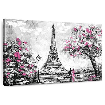 Eiffel Tower Landscape Pop Wall Art