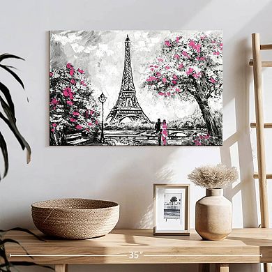 Eiffel Tower Landscape Pop Wall Art
