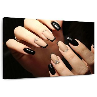 Classy Neutral Nails Wall Art