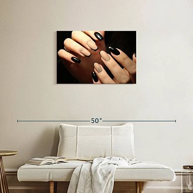 Classy Neutral Nails Wall Art