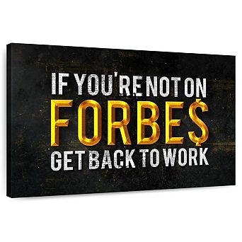 Forbes List Wall Art