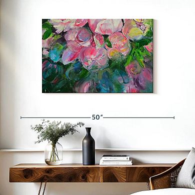 Abstract Peonies Wall Art