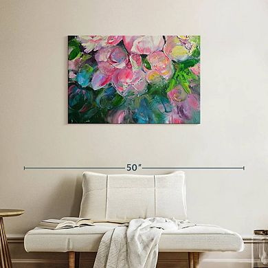 Abstract Peonies Wall Art