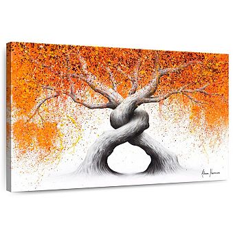 Twisting Love Trees Wall Art