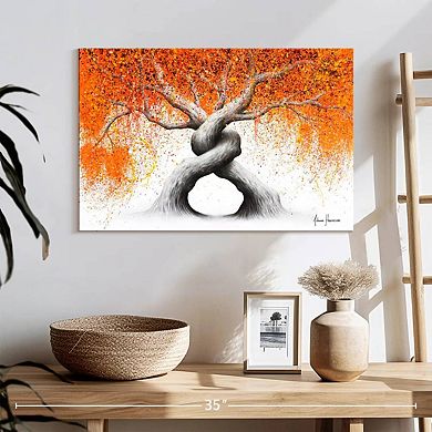 Twisting Love Trees Wall Art