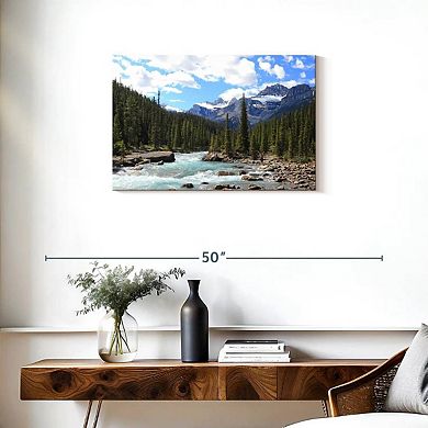 Rocky Mountains River Wall Art