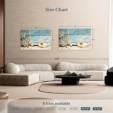 Boardwalk Seashells Wall Art